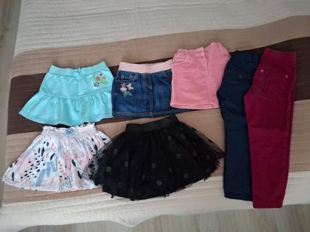 Oteplene nohavice a sukne, 86–98