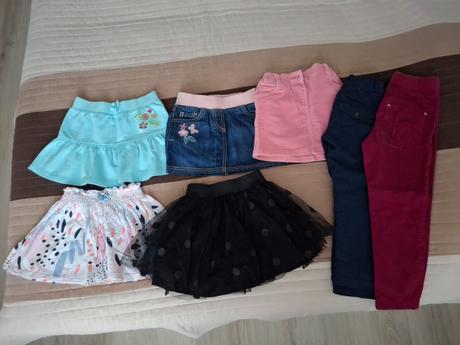 Oteplene nohavice a sukne, 86–98