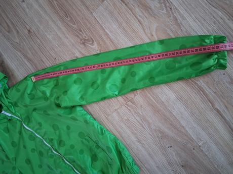 Zelená guľkovaná bunda, m