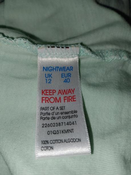 Pyžamkové tričko č.38-40, peanuts,38