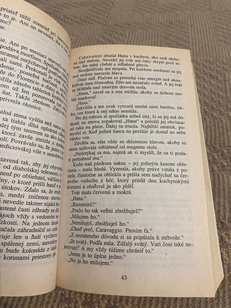 Krásna kniha anglický pacient michael ondaatje,