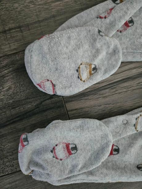 Pyžamkový overal s tučniakmi zara 86, zara,86