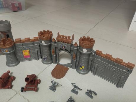 Rytierska sada figúrky, hrad,