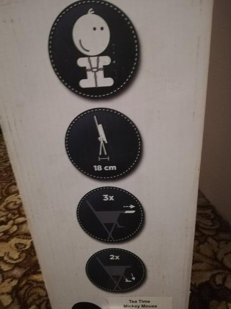 Graco mickey mouse jedalensky stôl, 