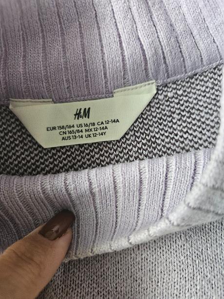 Pulovre pletene  2 kusy, h&m,164
