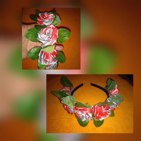 Sponky do vrkoča-vlasov /čelenka, 