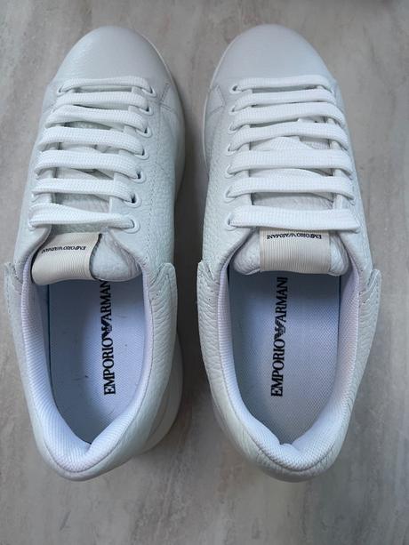 Emporio armani nove kožené tenisky, armani,39
