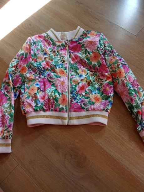 Jarná dievčenská bundička, h&m,146