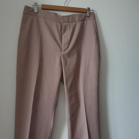 Pudrovo ružové nohavice, zara,l