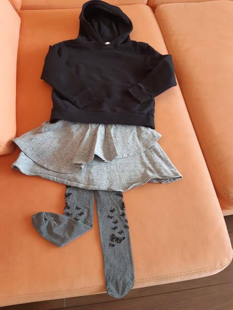 Tepláková suknička a mikina, topolino,116