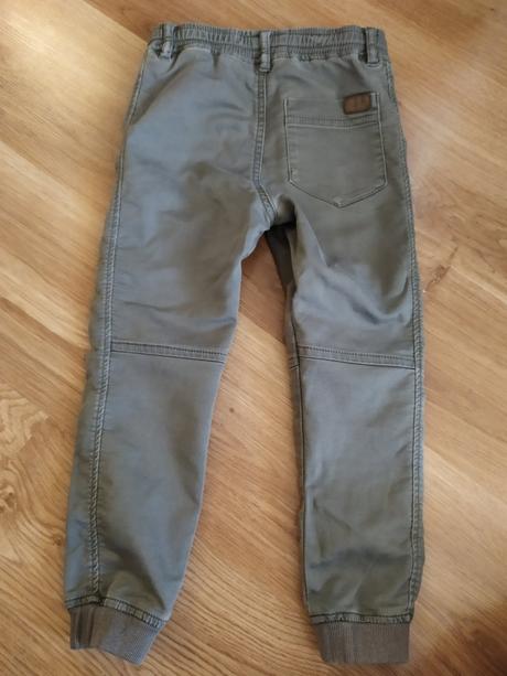Khaki nohavice, h&m,110
