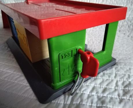 Drevená garáž ikea lillabo s rampou, 