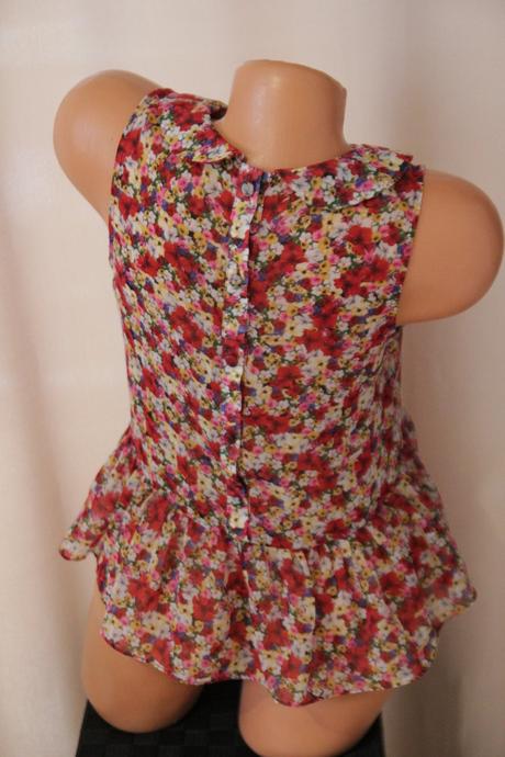 Kvietkovaný top topshop s, topshop,s