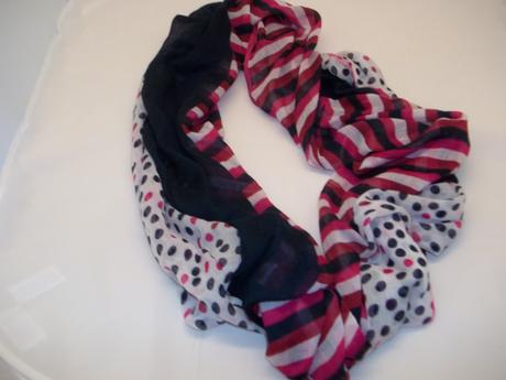 Kruhový šál, tchibo,