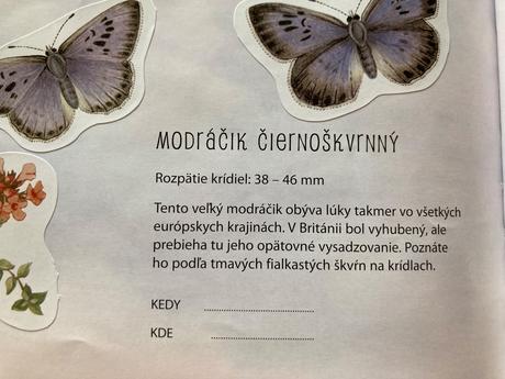 Kniha o zvieratách s nálepkami-zoo,záhrada,motýle,