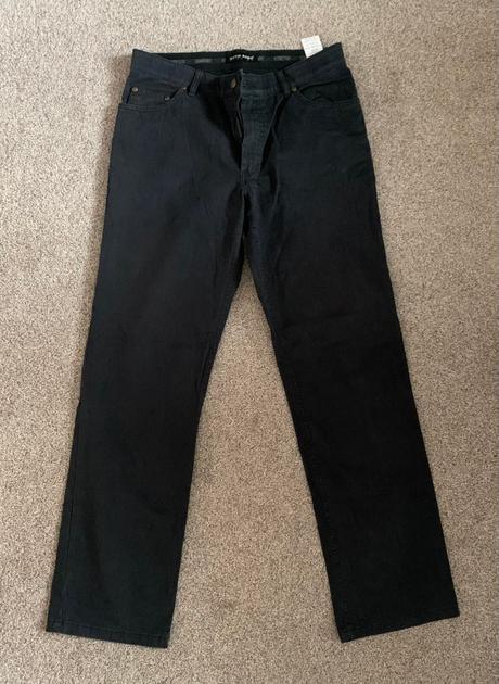 Pánske čierne nohavice otto berg, otto,34