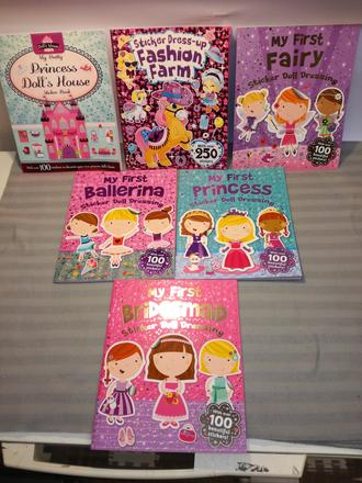 Fairy / fashion / princess sticker dressing nau22, 