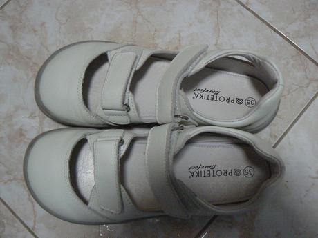 Dievčenské barefoot sandále protetika, protetika,35