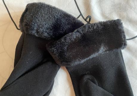 Kvalitné dámske rukavičky s kožúškom uni veľkosť, m