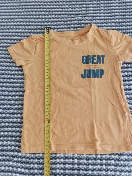 Tričká pre chlapca s potlačou aj na chrbte, sinsay,104