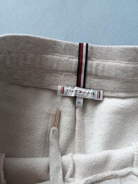 Sivé melanž tepláky tommy hilfiger, tommy hilfiger,xs