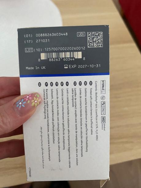 Kontaktné šošovky, 