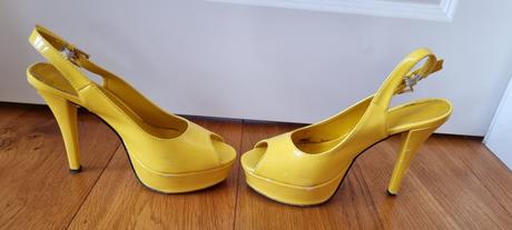 Topánky s otvorenou pätou, špičkou, 39