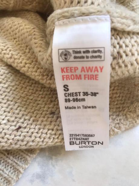 Teplý pulóvrik burton, burton,l