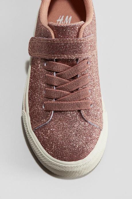 Nové s visačkou trblietavé tenisky hm, h&m,34