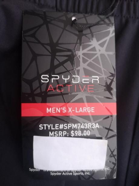 Spyder pánske tepláky veľkosť xl, xl