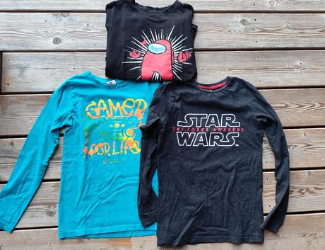 Chlapčenské tričká 146 2+1ks, c&a,146