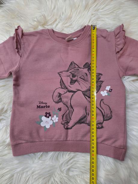 2 x krasna mikinka, disney,98