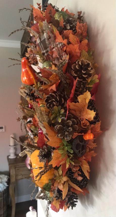 Jeseny veniec 60 cm, 