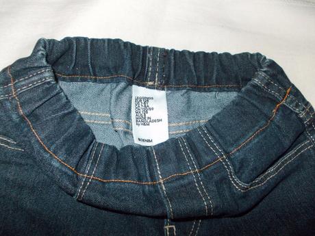 Riflové legínsy, h&m,128