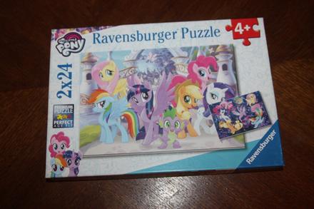 Puzzle my little pony 2x 24, 