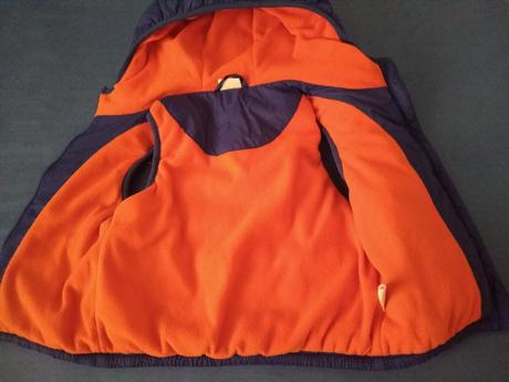Krasna bomber vesta zn. f&f 2-3rok, f&f,92