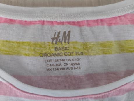 Predám dievčenské šaty, h&m,134