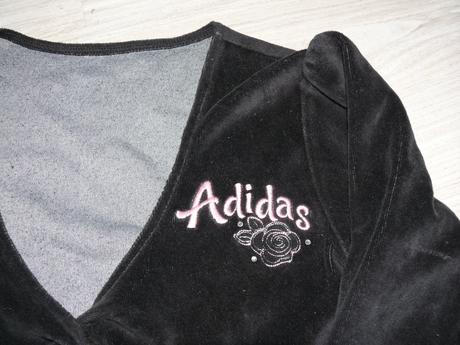 Velúrové bolerko adidas original 6-8 r., adidas,122