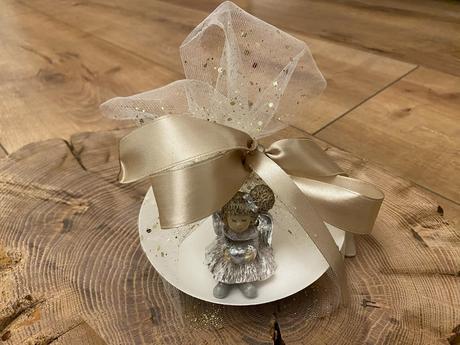 Anjelka na položenie - dievčatko so srdiečkom, 