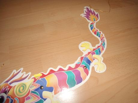 Papierovy - skladaci drak,