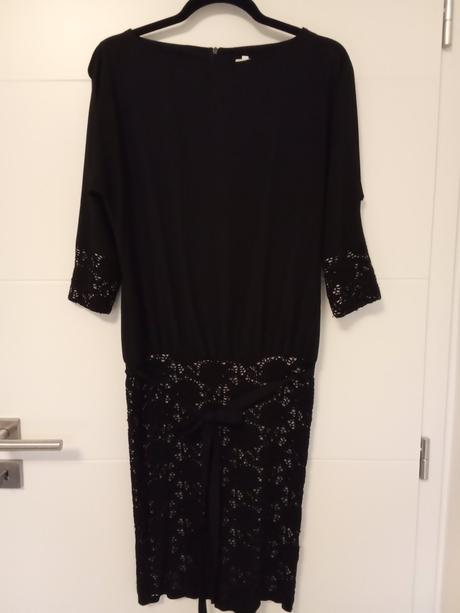 Šaty - čierne koktejlové, chantall,36