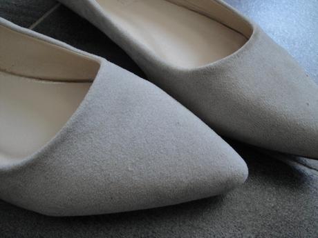 Semišove balerinky, 37
