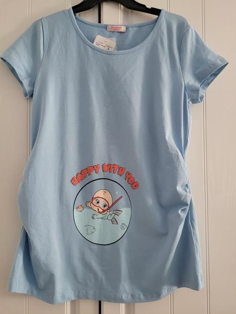 Tehitenské tričko happy whit you, xl