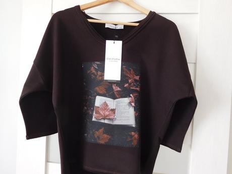 Tričko s dlhým rukávom ležerného strihu-m/l bavlna, m