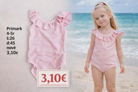 Plavky, primark,110