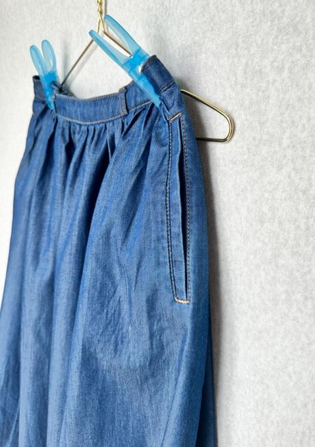 Montego denim sukňa s vreckami, 34
