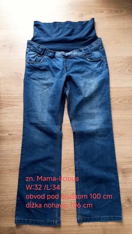 Tehotenské džínsy mama lucious, 32