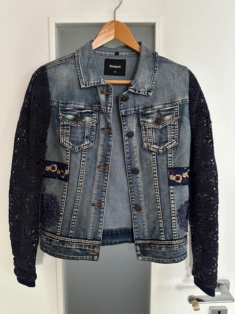 Riflová bunda desigual, desigual,s