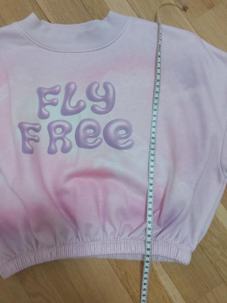 Crop top mikina 158-164, h&m,158