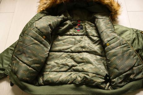 Zimná bunda alpha industries, s